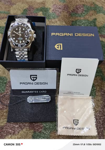 Imported Brand New Pagani Design GMT Date just watch