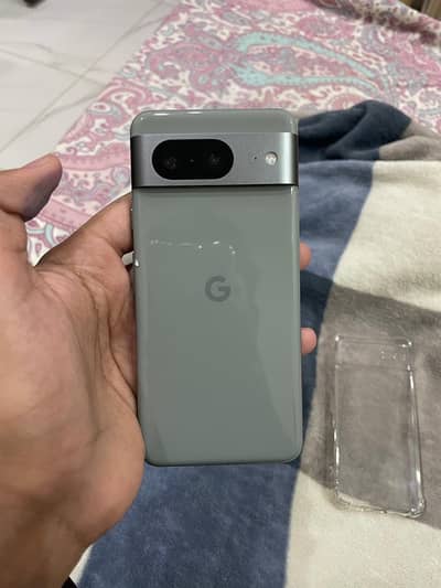 Google pixel 8 official pta hazel green without charger