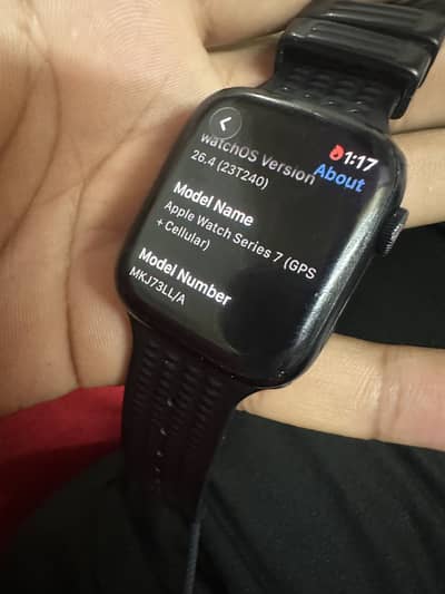 Apple watch series 7 45mm  GPS + Cellular