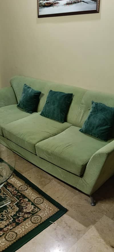7 seatar sofa and 4 curtain set, 7cushions