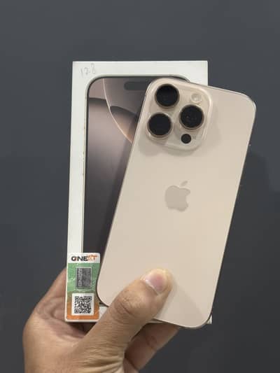 iphone 16 pro desert titanium official pta approved