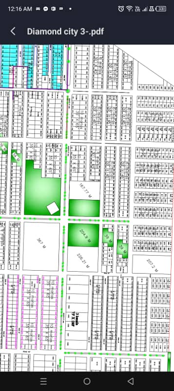 Big One Kanal Plots Available In Diamond City Exactive Block