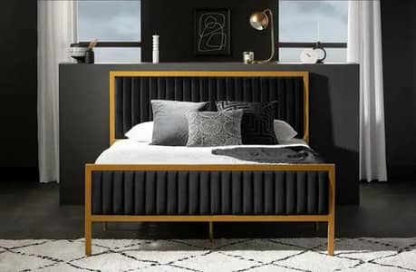 Iron Double Bed|iron Single bed|bed set|steel Bed|king bed|03092056793