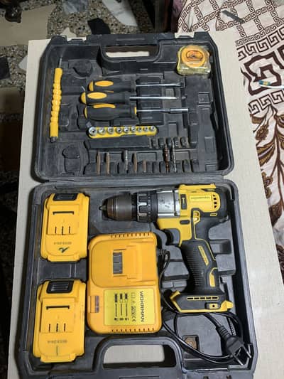 Cordless Drill Machine Set (Workman) – Complete Kit For Sale