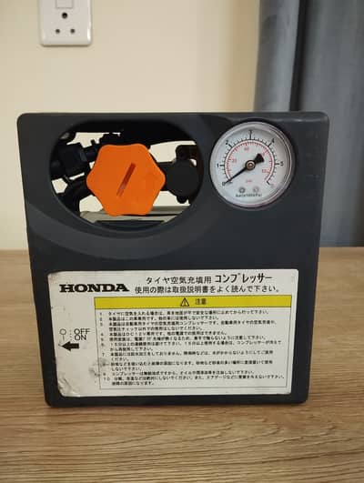 Honda Original Japanese Tyre Inflator - Air Compresser - Car Air Pump
