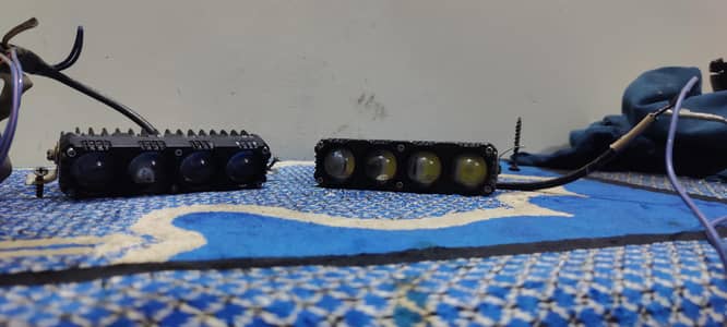 LED Fog Lights 4 Lens Pair Indus Corolla– Car Universal