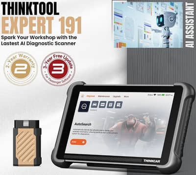 THINKCAR 191 EXPERT 3 YEARS UPDATES 2 YEAR WARRANTY OBD2 CAR SCANNER