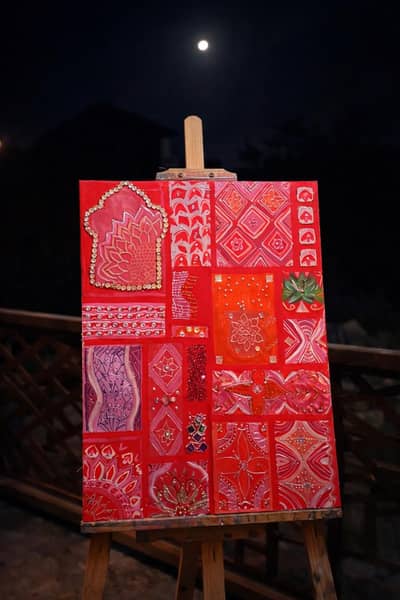 Handmade Aesthetic Painting (Wall Decor)