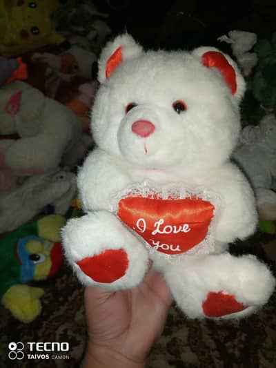 Cute Soft Teddy Bear & Plush Toys – Good Condition (Clean & Soft)
