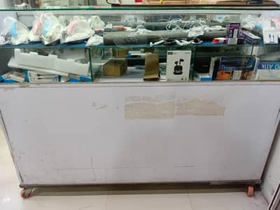 Glass Showcase for sale with multiple drawers