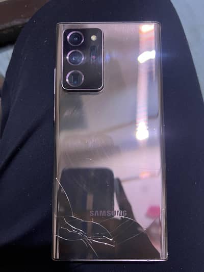 8GB/ 256GB  dual sim official PTA approved   note 20 ultra 5G doted