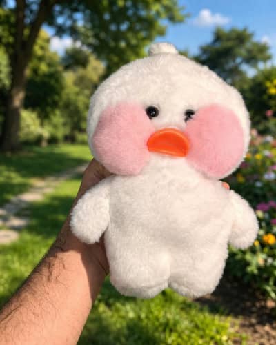 Cute Plush Duck Toy – Soft & New Condition