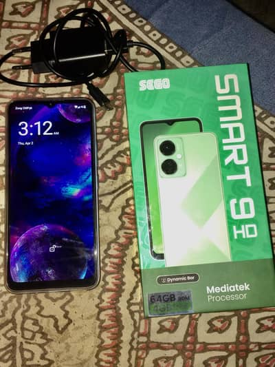 SEGO Smart 9 HD with box and warinty