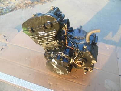 KAWASAKI KLR 250 SEALED ENGINE WITH BEND
