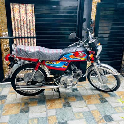 Altas Honda CD 70 (Red) 2026 sticker