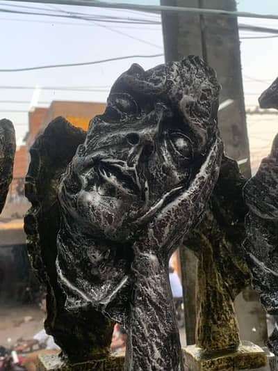 "The Silent Reflection" Hand-Carved Style Resin Busts