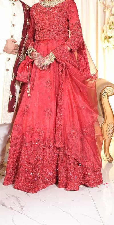 Deep Red Birdal Lahanga