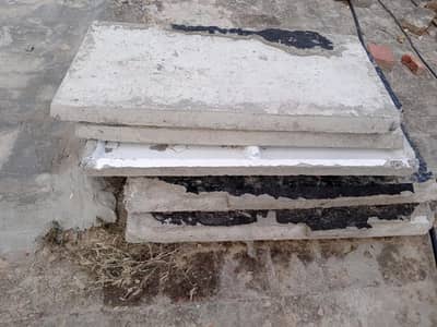 cement slabs 3.6 foot size 13 slabs guarder wali tayar chat wali slabs