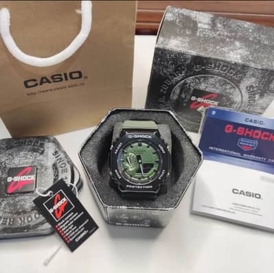 Casio G shock GM2100 olive green