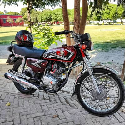honda cg 125 (21 model) tanky tape 25 model