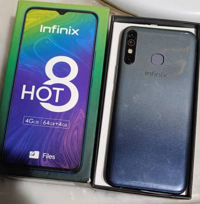 Infinix hot8 mobile 4gb ram 64gb storage