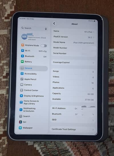 Apple ipad 10th generation