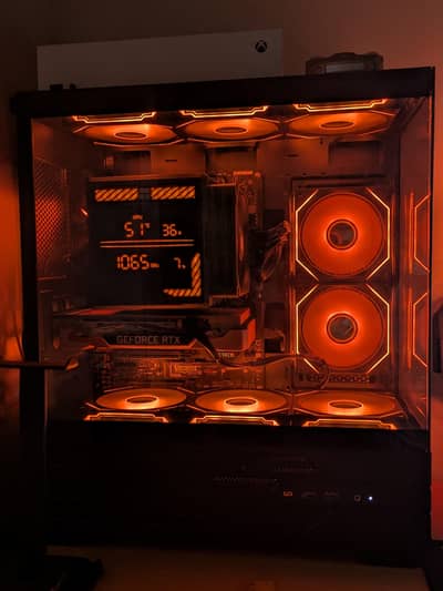 Gaming Computer Case | 9 ARGB Fans