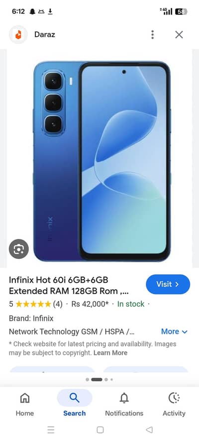 infinix hot 60i