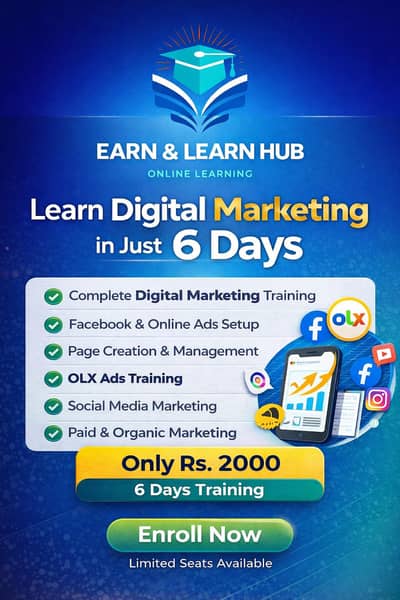 learn Digital Marketing in 6 days