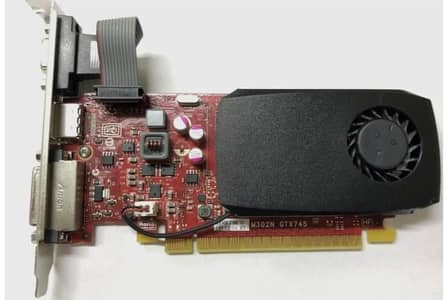 GTX 745 GRAPHIC CARD 4GB