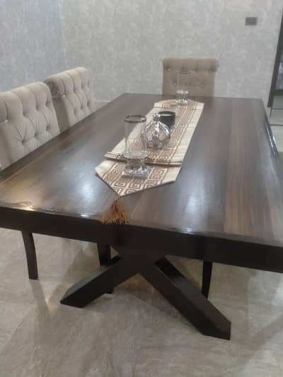 six seater dining table