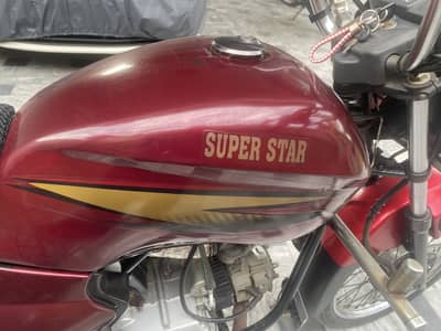 Self start 100 cc bike