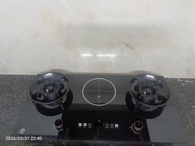 gas+ electric hob for sell