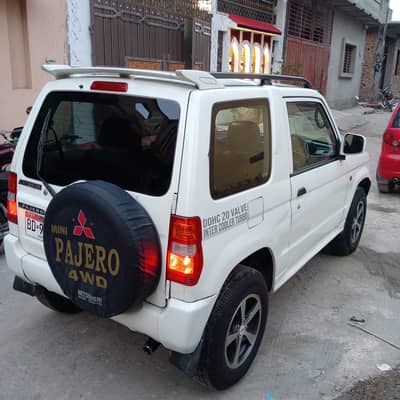 Beautiful Pajero Mini genuine,1999/07,chill AC, automatic transmission