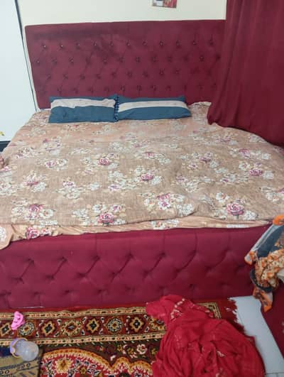 bed and dressing for sale