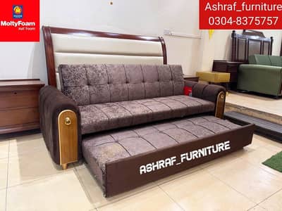 Sofa cum bed/Double cumbed/LShape/Combed/Double bed/Set/Foam Mattress