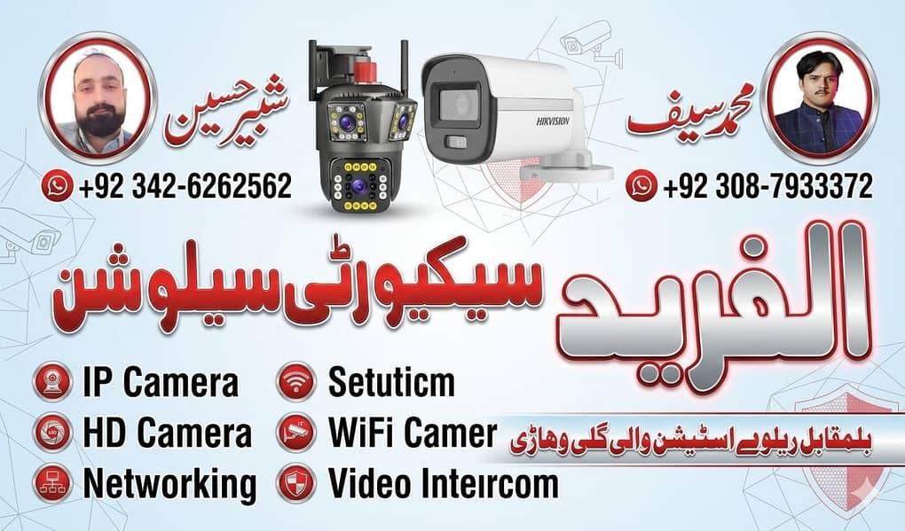 IP camera HD camera installation 0