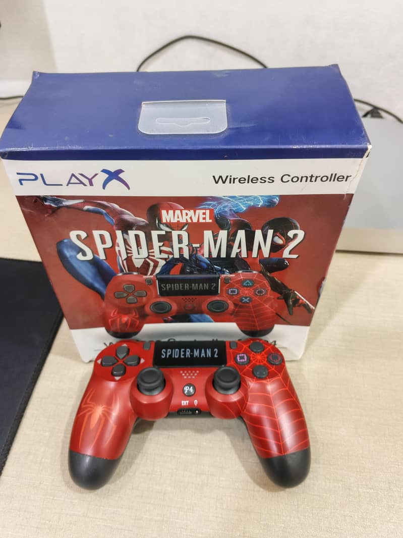 PS4 Controller Spiderman edition 4