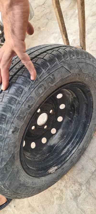 alto spare tyre