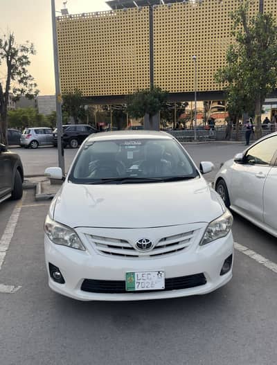 Toyota Corolla Original Gli 2013 Model Home Used