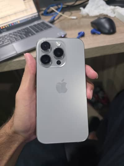 Apple iPhone 15 Pro | PTA Approved | 128GB | Natural Titanium