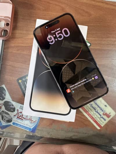 iPhone 14 Pro Max Jv 128GB non PTA – 9/10 Condition | Box Available 