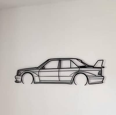 Car Art Decor With High Quality Metal