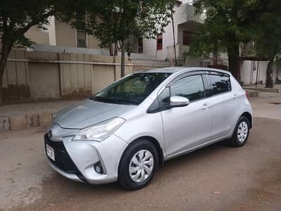 Toyota Vitz 2017 Reg 2021 Silky Silver Mettalic  Original Condition