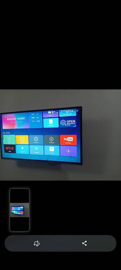 43'' inches, Samsung 4k smart led tv for sale