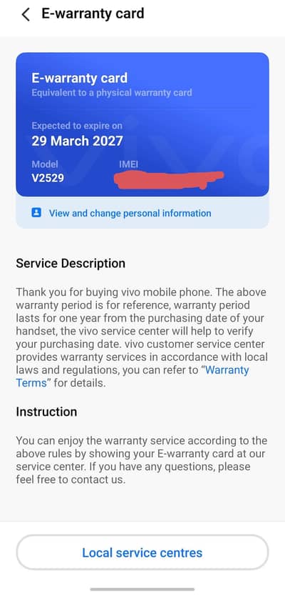 Vivo v60 Lite 5g PTA approved 85000 Under warranty