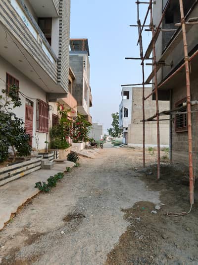 120 SQ YARD WEST OPEN PLOT IN SAADI GARDEN BLOCK 5