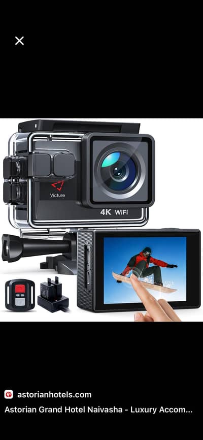 Victure Action camera (branded box pack)