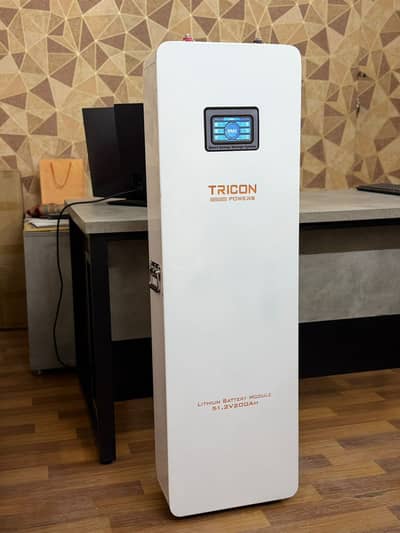 51.2v 200Ah Tricon Powers Lithium Battery