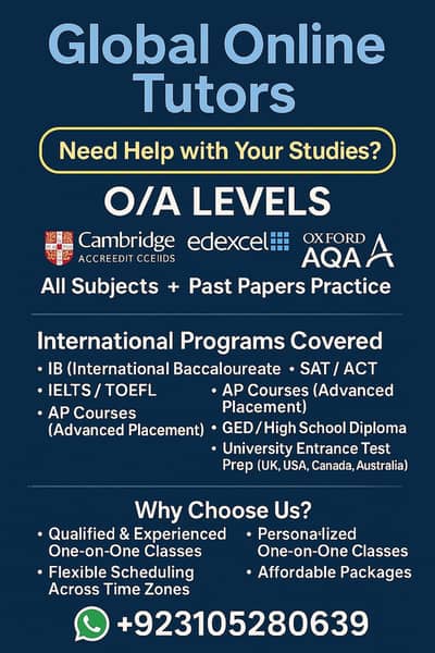 HOME TUTORS AND ONLINE TUTORS AVAILABLE